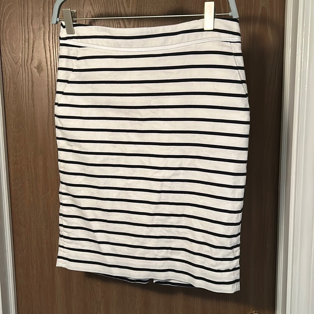 The Limited Striped Pencil Skirt